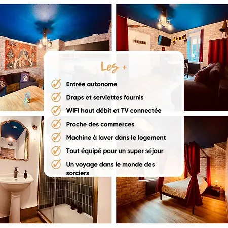 Le Logis Des Sorciers - Homy Apartment Montlucon