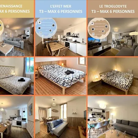 Le Logis Des Sorciers - Homy Apartment Montlucon